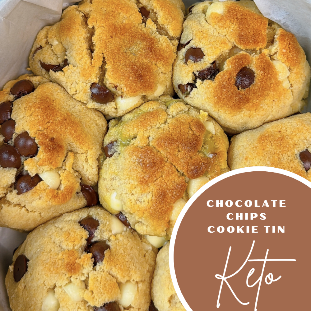 Chocolate Chips Cookie Tin Keto
